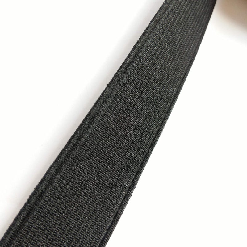 CUSHYSTORE Black 3/4 inch Elastic Band Strap for Sewing Waistband 5 Yards - Image 5